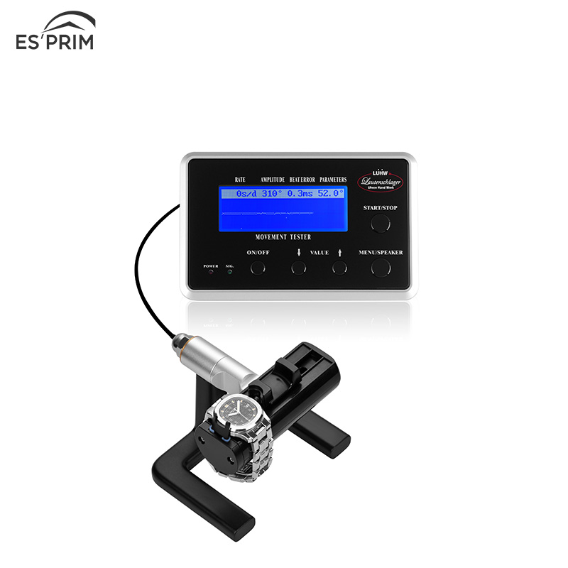 エスプリマ 腕時計用 タイムグラファー 機械式 歩度測定器 LU13000BK 高級時計 品質 高精度 時計 メンテナンス 管理 整備 代引不可｜yuasa-p