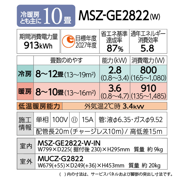 最大83％オフ！ 三菱電機 ルームエアコン 主に 10畳用 霧ヶ峰 MSZ