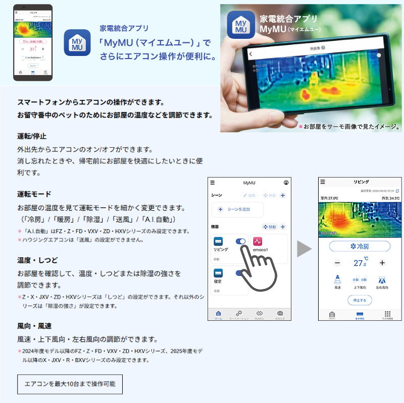 霧ヶ峰 三菱電機 ルームエアコン 主に 6畳用 MSZ-ZW2225-W 2.2kw Z 