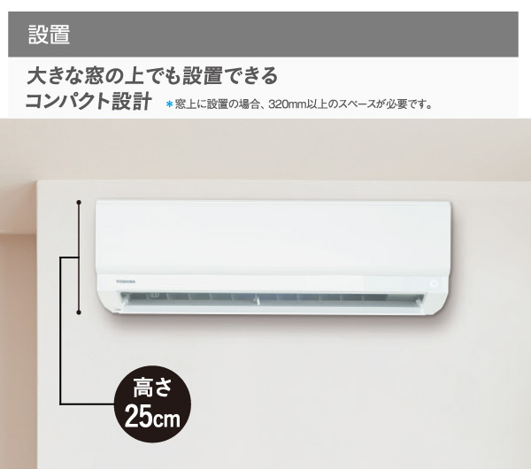 東芝 TOSHIBA ルームエアコン RAS-2213T(W) ホワイト 主に 6畳用 2.2kw Tシリーズ 取り付け工事費別です 単相100V  RAS2213TW