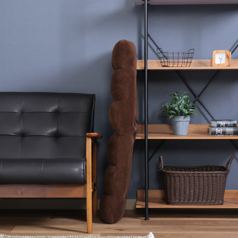 不二貿易（Fuji Boeki） 38146 ふわもこ フロアチェア ブラウン 一人用