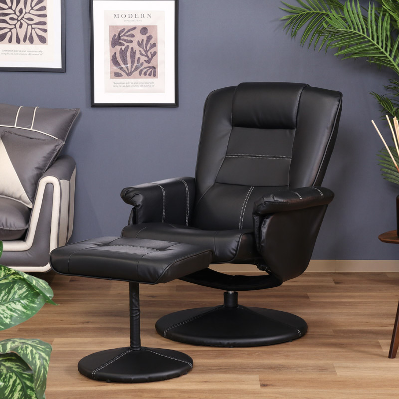 不二貿易（Fuji Boeki） 79604 パーソナルチェアー マリーノ BK