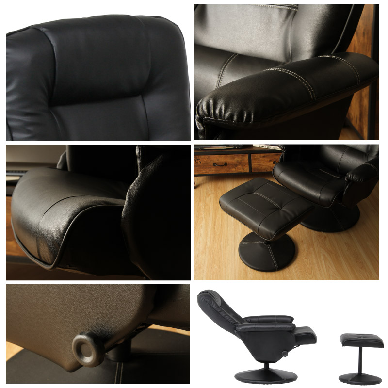 不二貿易（Fuji Boeki） 79604 パーソナルチェアー マリーノ BK