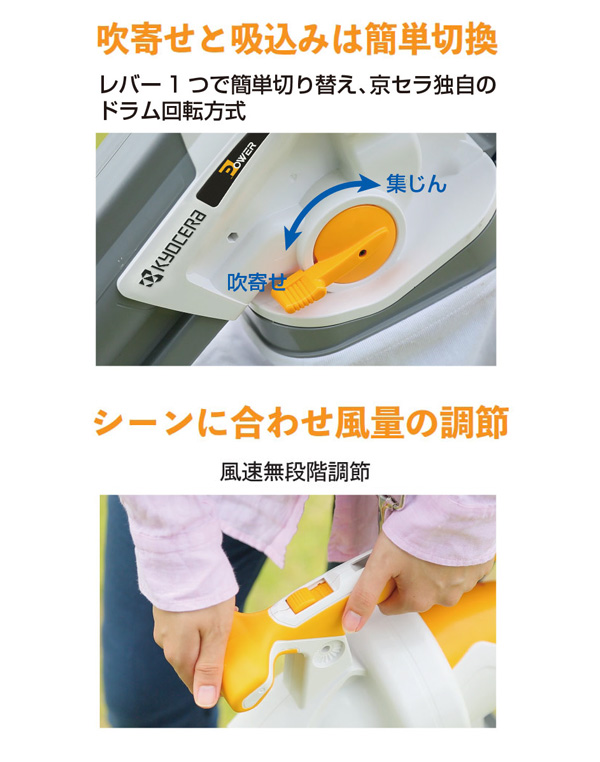 リョービ（RYOBI） 京セラインダストリアルツールズ ブロワバキューム