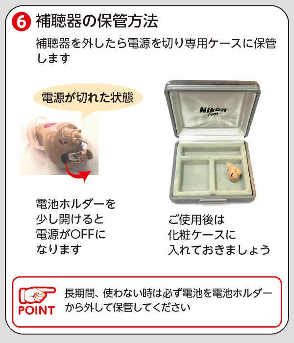 ニコン・エシロール 補聴器 右耳用 NEF-M100-R デジタル補聴器