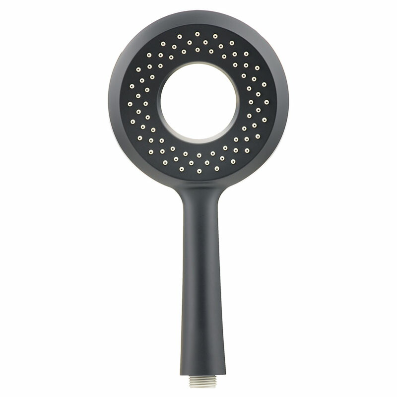 ブラック円形シャワーヘッド 【公式通販】