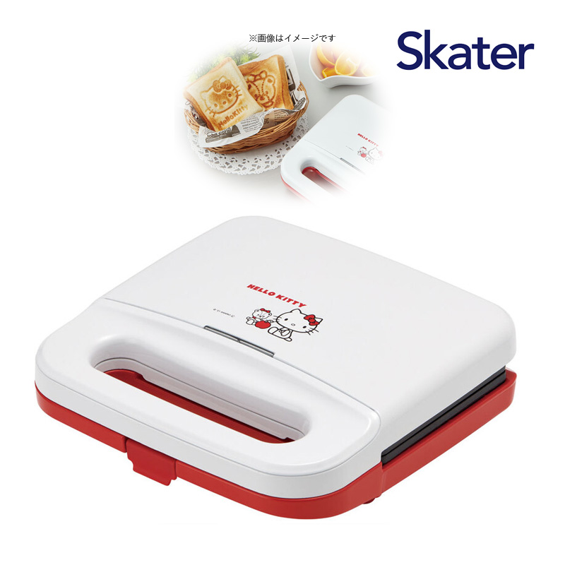 スケーター ホットサンドメーカーW KT&タイニーチャム EHS1-566905