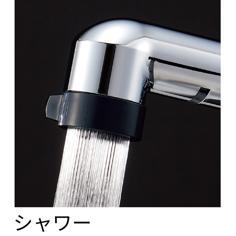 SANEI シングルレバースプレー洗面混合栓 K37110E6JK 寒冷地仕様 洗面