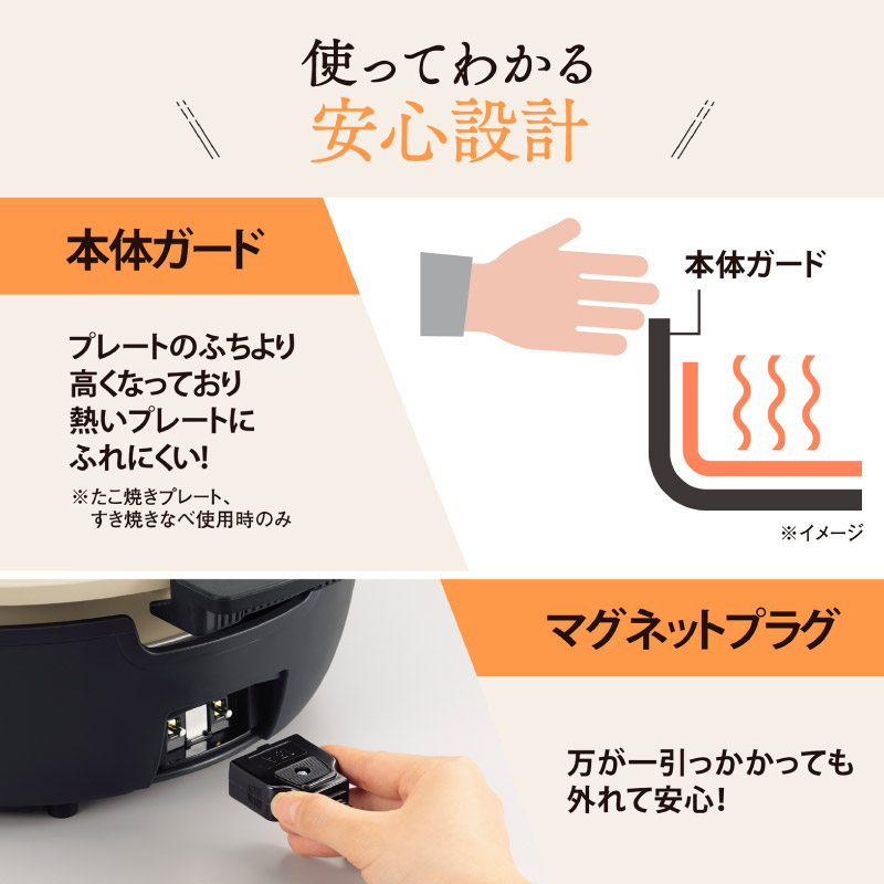 象印（ZOJIRUSHI） グリルなべ EP-FS30-BA ブラック 3枚タイプ 土鍋風