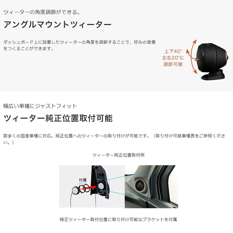 ケンウッド 16cm セパレートカスタムフィットスピーカー KFC-RS165S 2