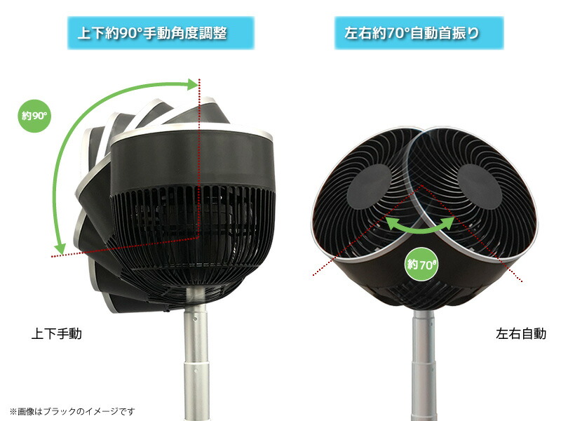 【美品】ユアサ　のび〜る DCサーキュレーター 新商品情報「のび～るDCサーキュレーター」