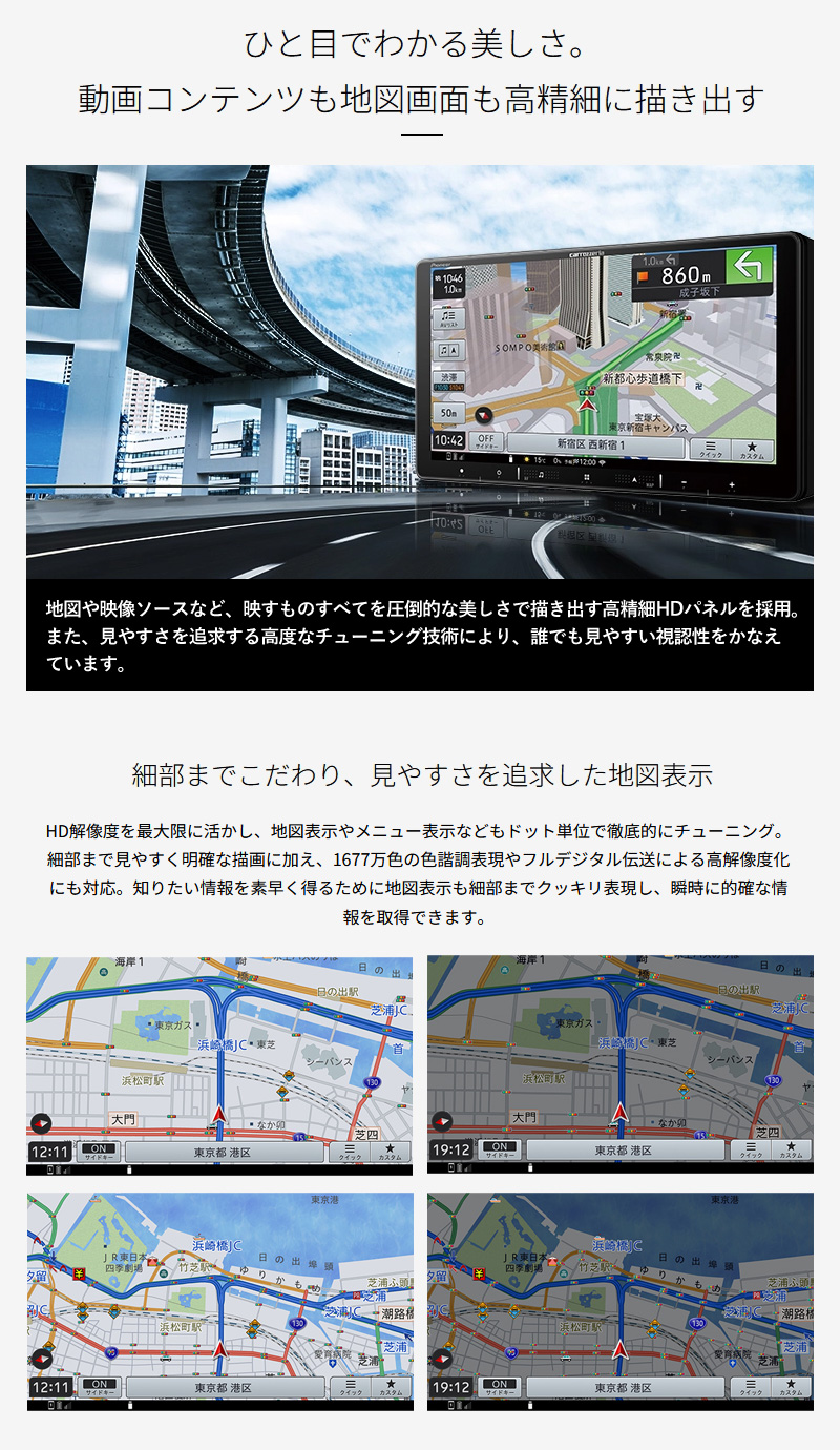 カロッツェリア パイオニア 9V型フローティング 楽ナビ ネットワーク