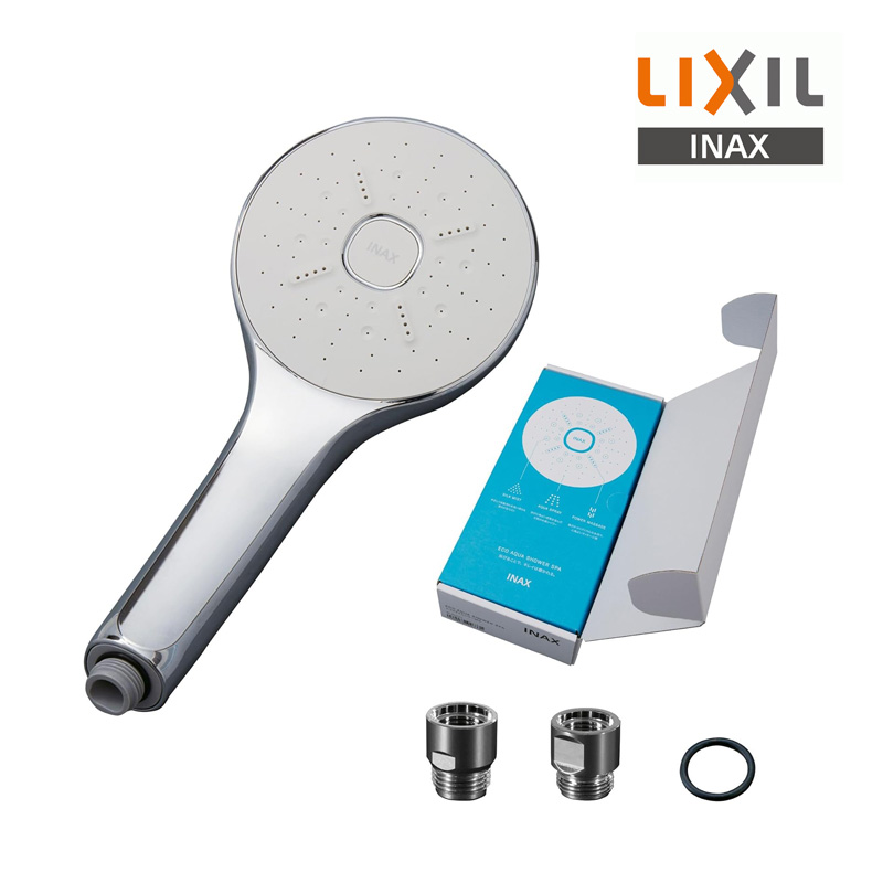 INAX LIXIL エコアクアシャワーSPA シャワーヘッド 止水スイッチ付 BF-SM6M LIXIL 水栓部品 シャワーヘッド エコアクアスイッチ