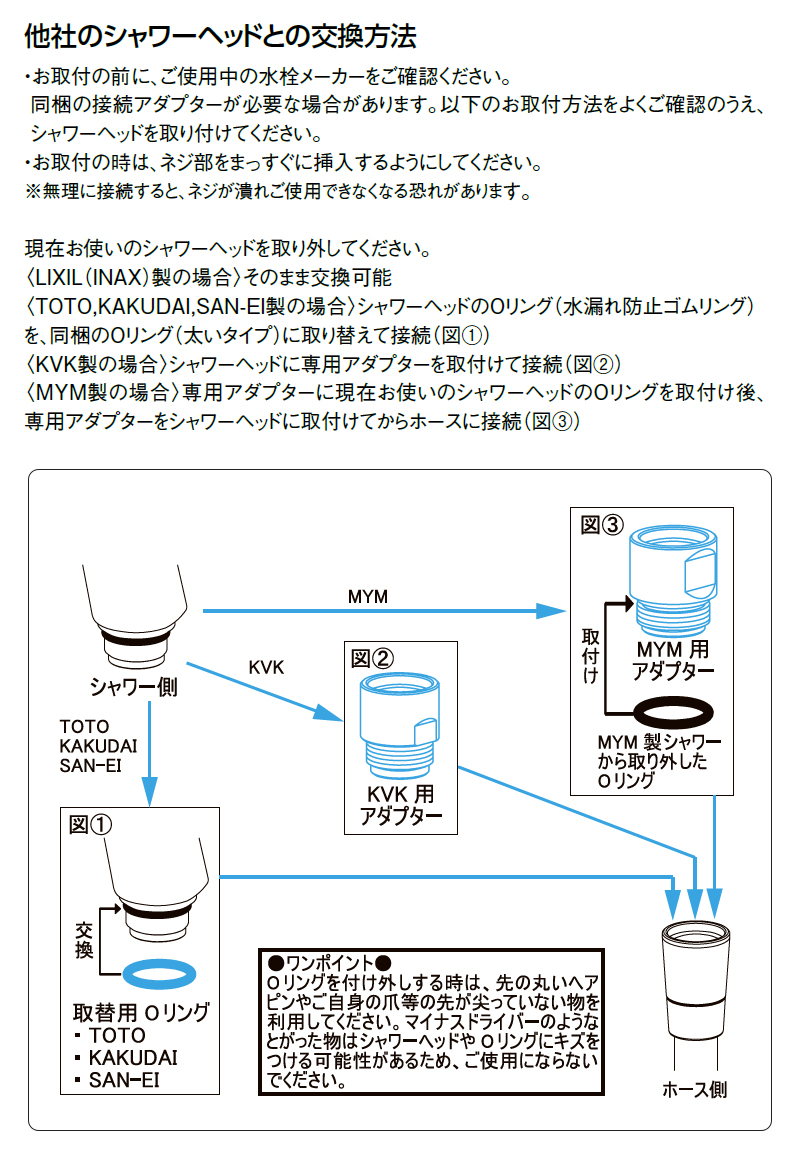 LIXIL（リクシル） シャワーヘッド エコアクアPlus PK-BF-SQ1 INAX