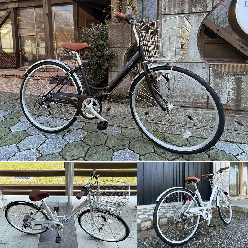 MYPALLAS マイパラス 折り畳みシティサイクル26・6SP・オートライト