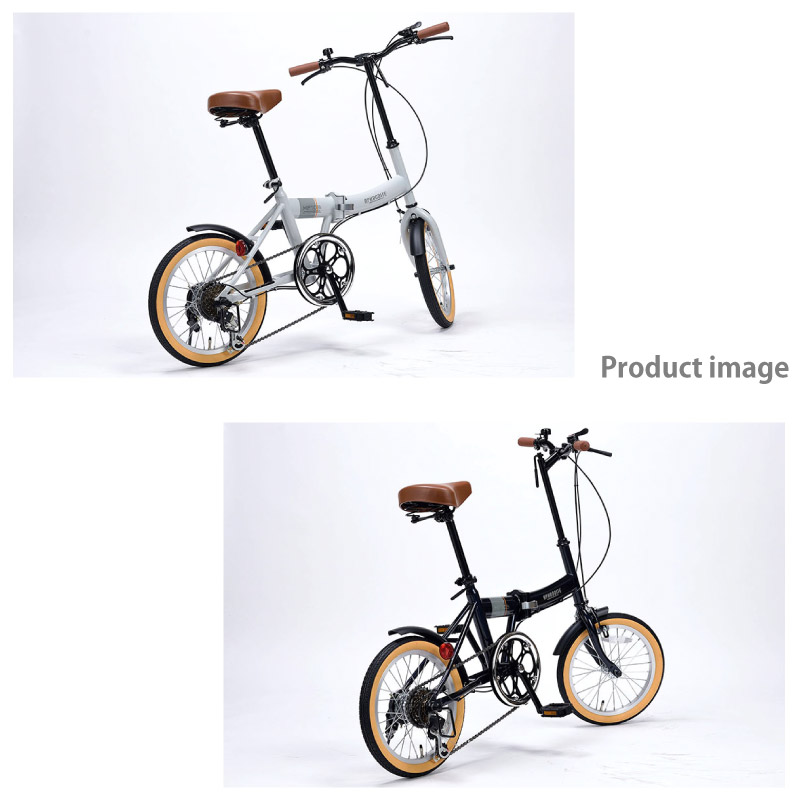 池商 MYPALLAS マイパラス 折りたたみ自転車 16インチ MF103 3カラー
