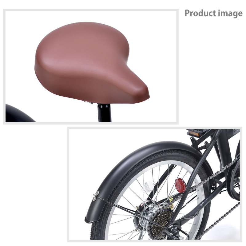 池商 MYPALLAS マイパラス 折りたたみ自転車 20インチ MF202 3カラー