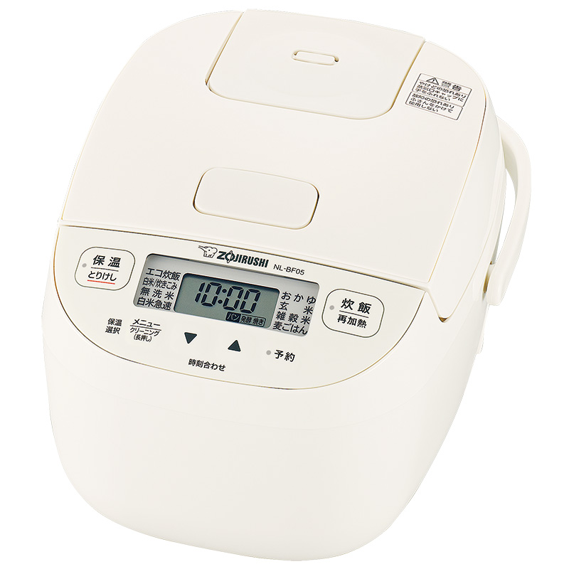 【美品未使用】炊飯器 象印極め炊き 3合 NL-BD05 22年製 炊飯器 極め炊き ホワイト NL-BD05-WA [3合 /マイコン] 象印マホービン