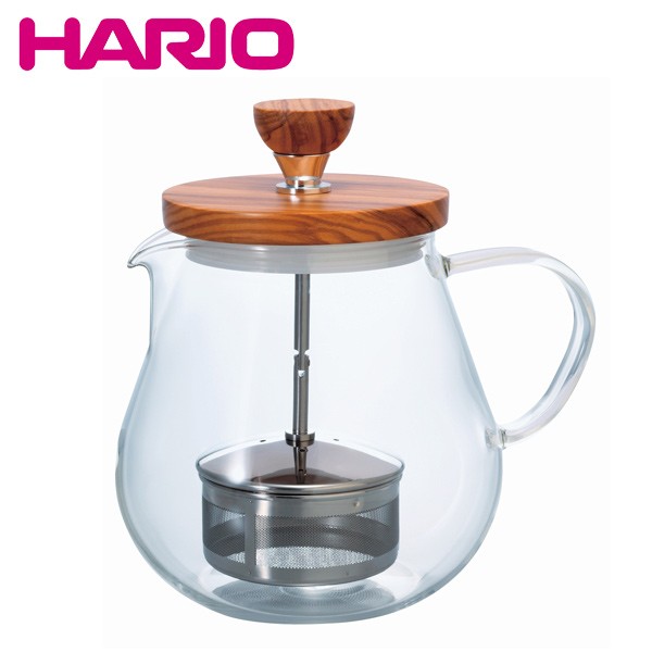 HARIO（ハリオ） ティオール・ウッド700 TEO-70-OV 実用容量700ml