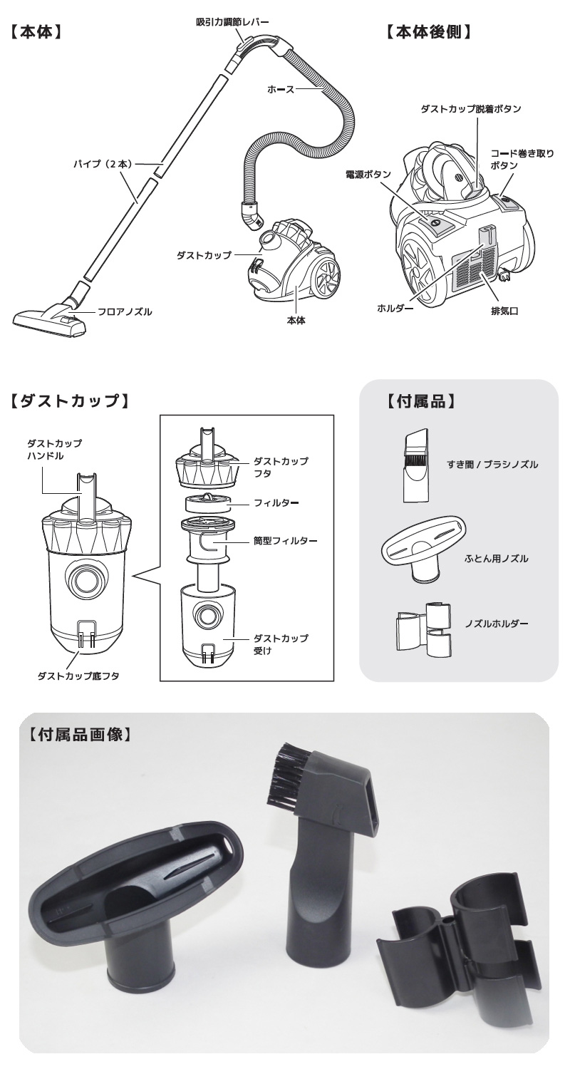 VERSOS（ベルソス） サイクロニックマックス WISH II(ウイッシュツー