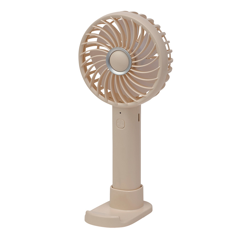 ユアサプライムス ハンディファン 充電式扇風機 YM-700GS 携帯スタンド