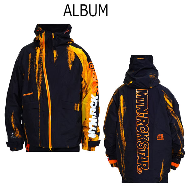 予約 26-27 MOUNTAIN ROCKSTAR HMK 3 JACKET マウンテンロックスター ハルマキ3ジャケット スノーボードウェア 3レイヤー 軽量 26-27-JK-MRS_1