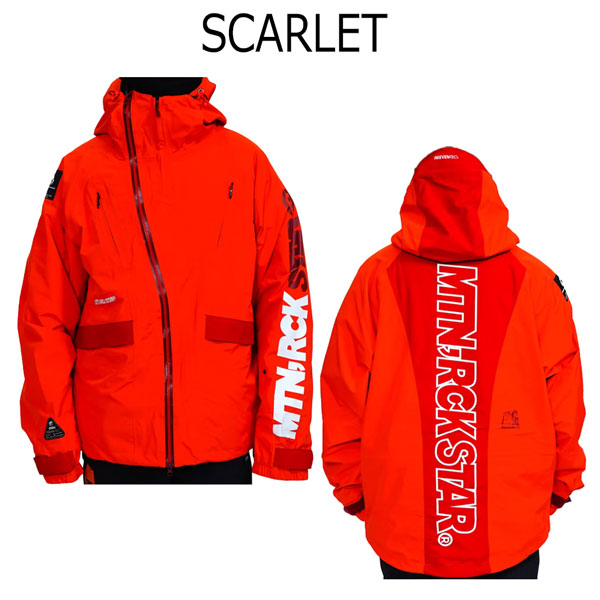 予約 26-27 MOUNTAIN ROCKSTAR HMK 3 JACKET マウンテンロックスター ハルマキ3ジャケット スノーボードウェア 3レイヤー 軽量 26-27-JK-MRS_5
