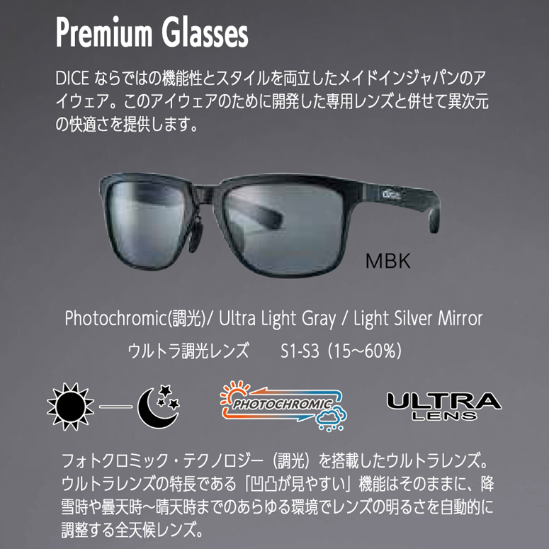 DICE（ダイス） 予約 DICE PREMIUM GLASSES プレミアムグラス PRG-01CU