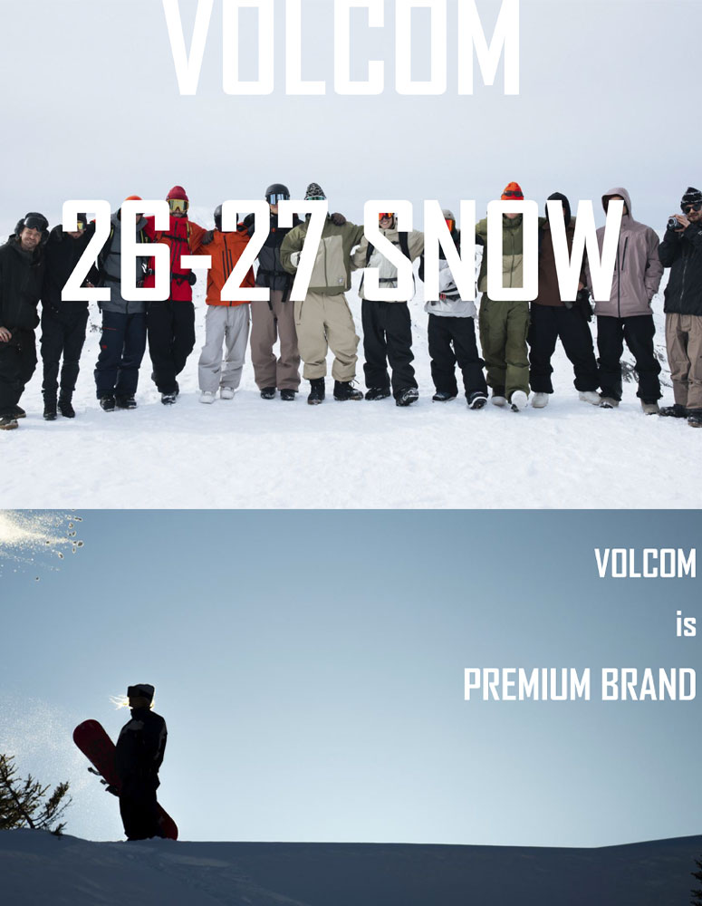 VOLCOM（ボルコム） 予約 26-27モデル VOLCOM L GORE-TEX JACKET
