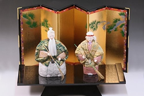 金屏風 単品 お雛様 雛人形 屏風のみ ディスプレイ 結納用・12号松柄