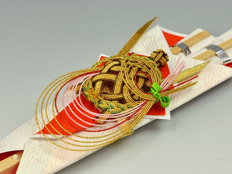 結納品 略式 はるかセット（溜塗り盆アレンジ・毛せん・風呂敷付（3幅