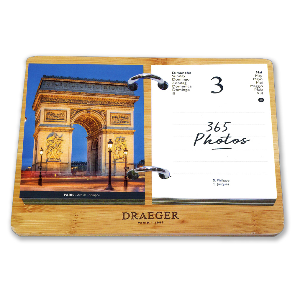 ドレジャー 2026年 365日日めくりカレンダー FRANCE フランス 卓上