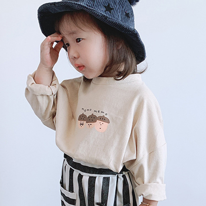 tシャツ 子供用 長袖 キッズ ロンt  女の子 子供服 ベビー服 可愛い 動物 80 90 100...