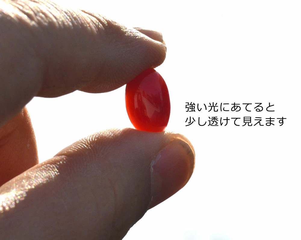 K18 血赤珊瑚 ビンテージ モダン オーバル ペンダントトップ : ユキコ