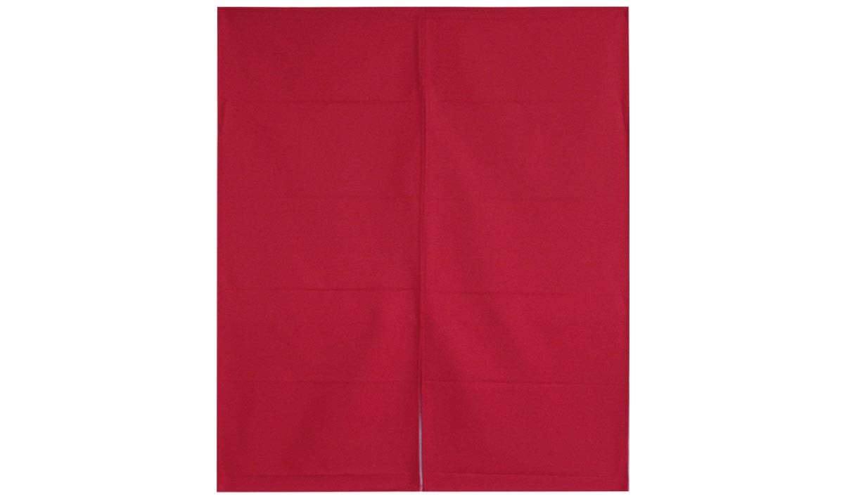 防炎加工のれん プレーン 75×90cm cos＜無地 暖簾 間仕切り 店舗