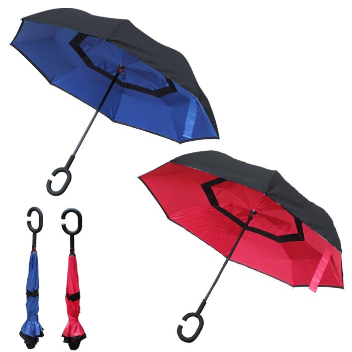 逆さ傘 TRC-11 ＜傘 かさ 雨 アンブレラ レイン レッド ブルー