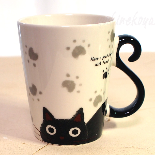 マグカップ 猫 モノたま 黒猫たまちゃん マグ コーヒーカップ カップ