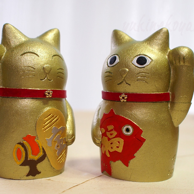 金色の招き猫セット 大中小 Amazon.co.jp: AAGWW 招き猫 招き猫 置物