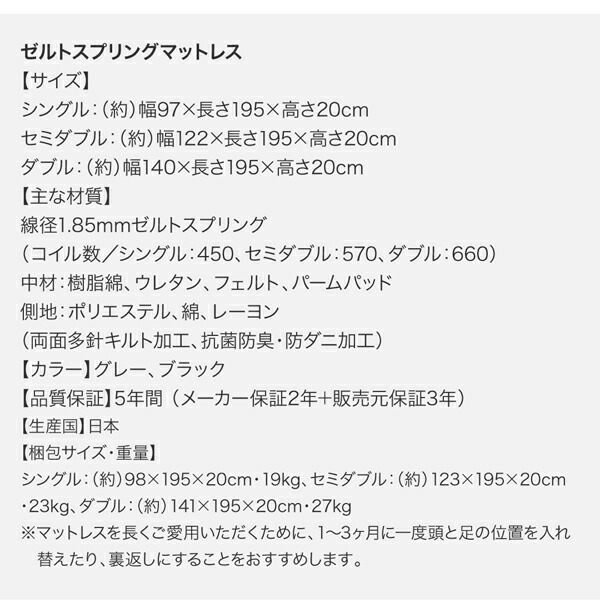 お買い得！ 鏡面光沢仕上げ　棚・コンセント付きモダンデザインすのこベッド プレミアムポケットコイルマットレス付き ダブル 組立設置付 【1589955091】(58137円)