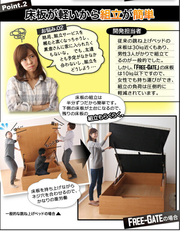 ブランド ベッド ベット 収納付きベッド 収納 収納付 跳ね上げベッド 跳ね上げ 深型 マルチラススーパースプリングマットレス付 縦開 セミダブル 深さレギュラー 【UOI1581717556】(57836円)