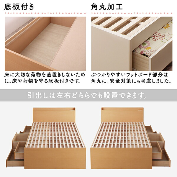 「人气商品」 すのこベッド すのこ ベッド シングルベッド ベッドフレーム ベット 収納 薄型スタンダードボンネルコイルマットレス付き ヘッドレス セミシングル 組立設置付 【JS1060262841】(38769円)