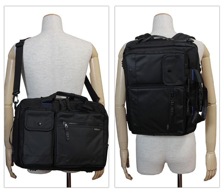 美品 アルファインダストリーズ 3way ビジネスバッグ 2層式 大容量 A4 Alpha Industries ビジネスバッグ メンズ 3Way A4 B4 ブリーフ