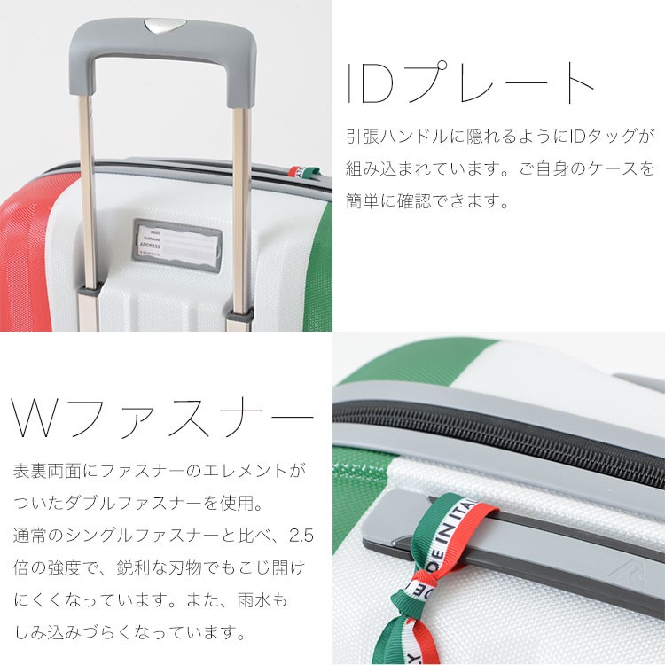 スーツケース キャリーケース Mサイズ 旅行 4輪 RONCATO ロン