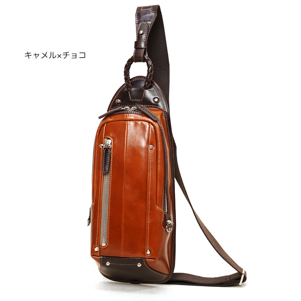 ボディバッグ メンズ 本革 Kiefer neu キーファーノイ Ciao
