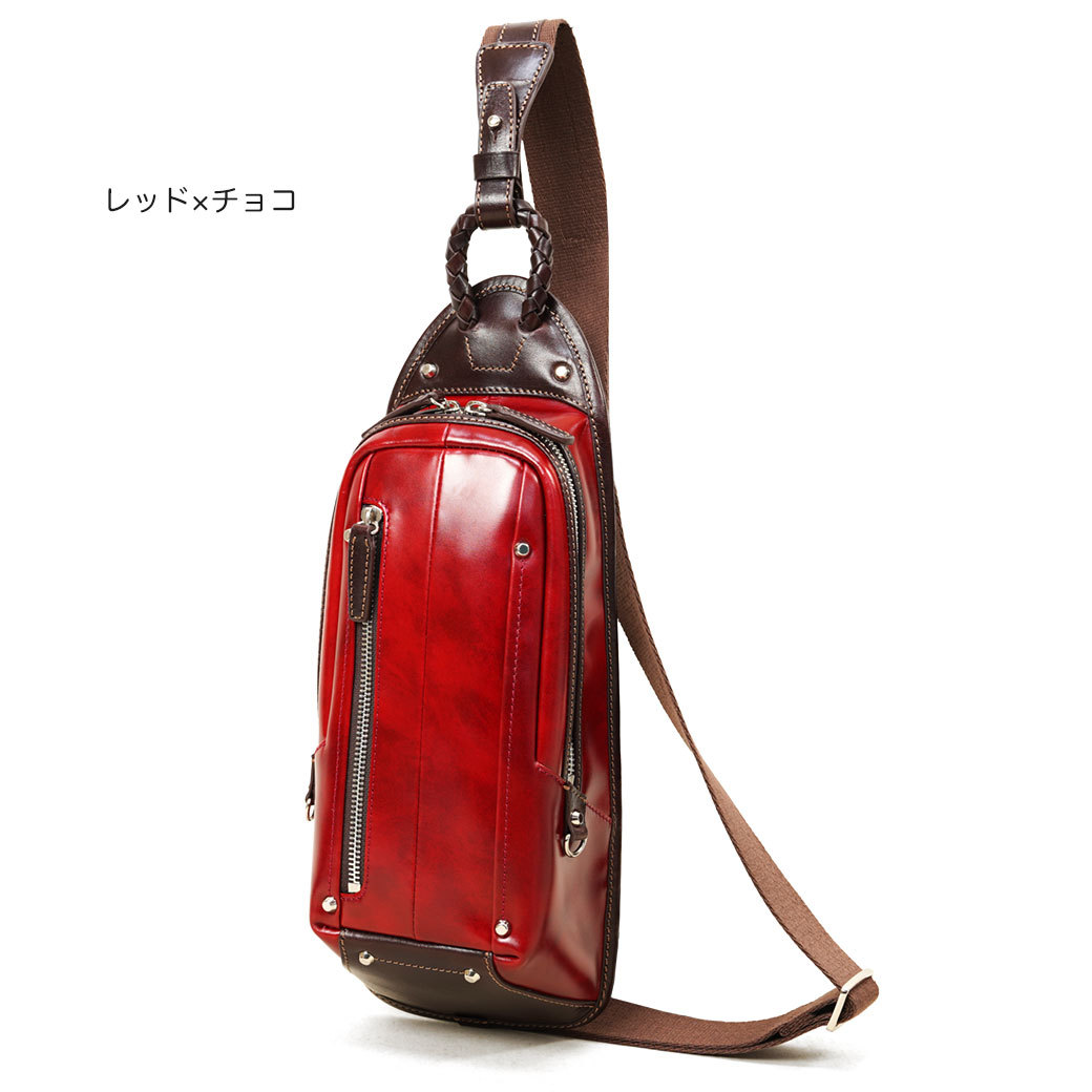ボディバッグ メンズ 本革 Kiefer neu キーファーノイ Ciao