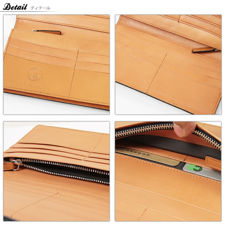 ゴダン　ワニ革　長財布　グレーシルバー　新品未使用 Amazon | [ゴダン] Wラウンド ファスナー カイマンクロコダイル長財布