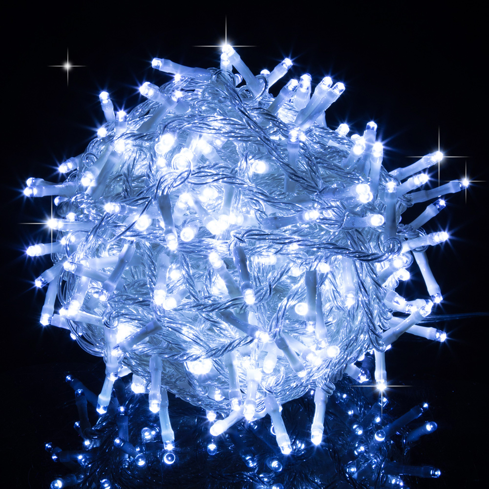 イルミネーション 屋外 クリスマスライト 防水 360球 30m LED電飾 