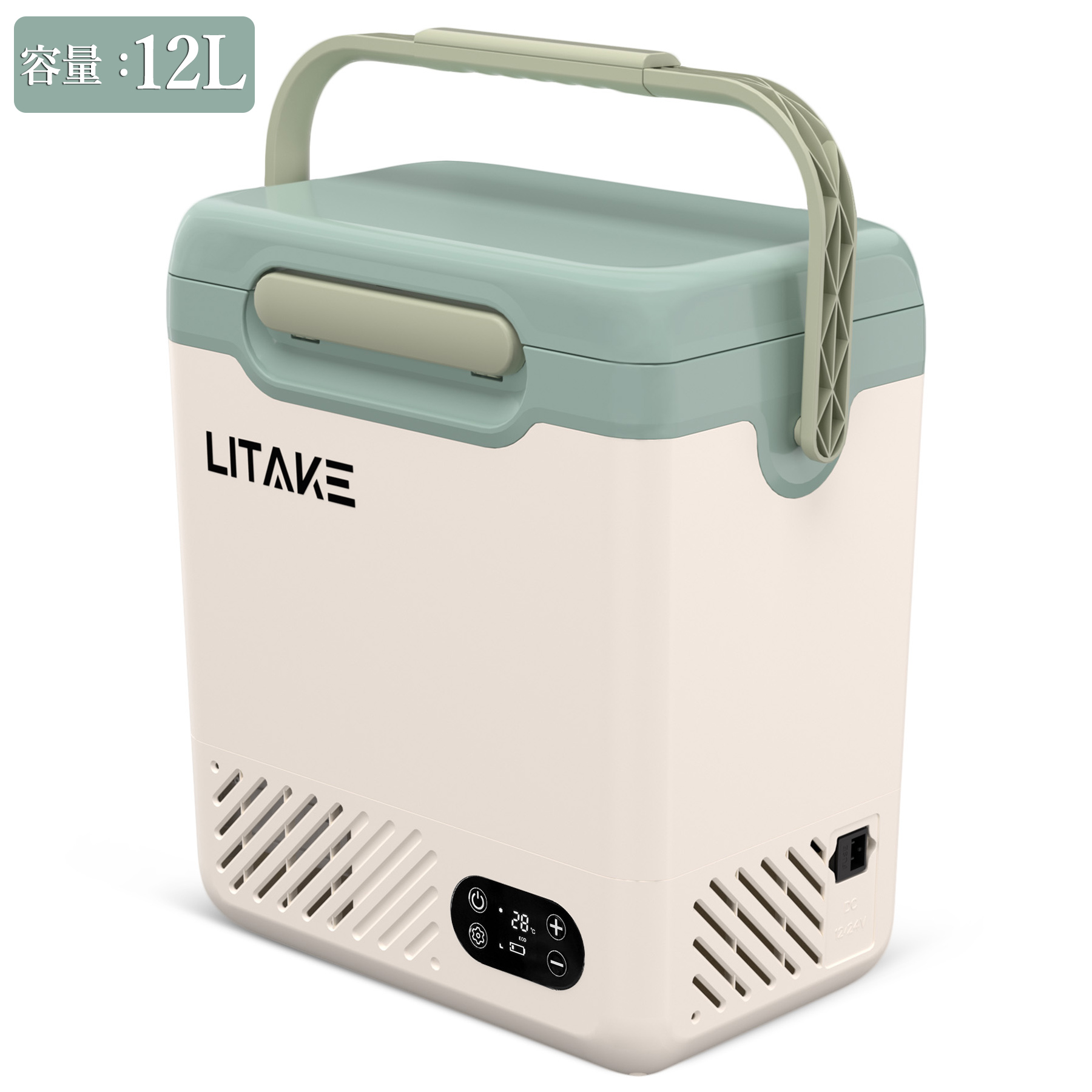 12リッター、冷蔵庫￼ 12、24ボルト￼ 100ボルト Amazon.co.jp: Kaitou 車載冷蔵冷凍庫 2WAY電源対応 12V 24V 車