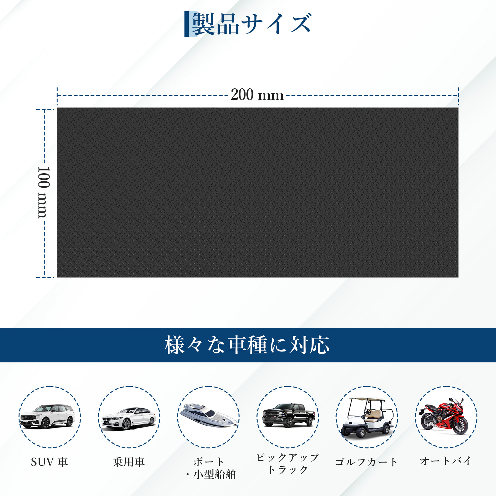 ガレージマット 屋外 3mm ゴムマット 床 バイク 幅1m 長さ2m 長さ5m