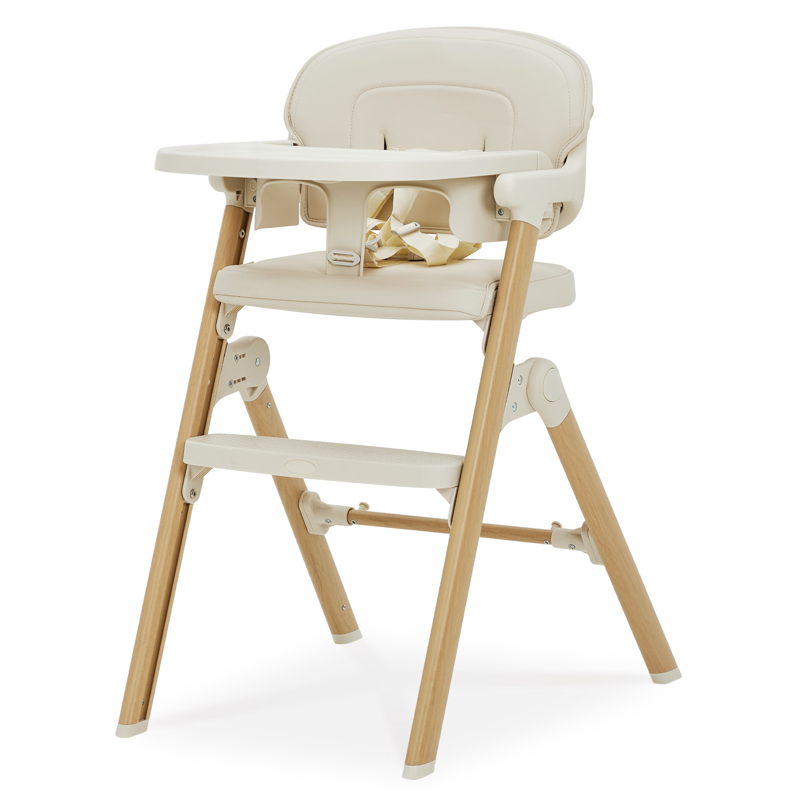 ベビーチェア 折りたたみ ハイチェア テーブル 取り付け 長く使える